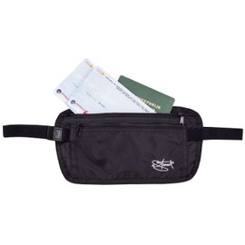 2stoned Classic Waist Bag with Stick Classic Logo or Rudeboy Stylee in 12 Colours for Adults and Children, Black (Undercover), Neck pouch
