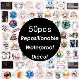 1step2dream First Responder Appreciation Stickers - Honor Our Heroes with Premium Decals for Cars, Laptops & Gear | Firefighter, Police Support