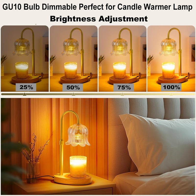 Vinaco GU10 C 120V 35W Bulb Dimmable, 6 Pack High
