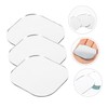 PACKOVE 10pcs Small Mirror Sheets for Makeup and Craft Projects