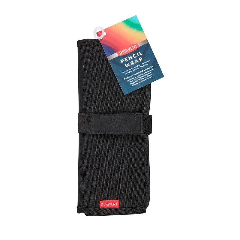 Derwent Pencil Wrap, Black, Accessories Ideal for Sketching and Drawing,