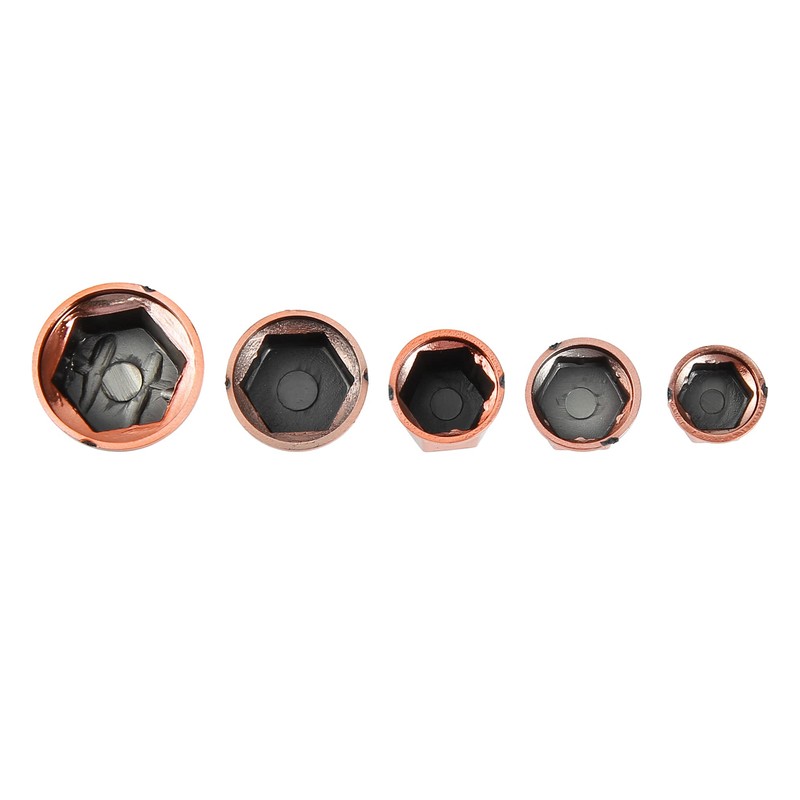 Motoforti 1 Set Screw Cap Motorcycle Motorbike Screw Nut Bolt