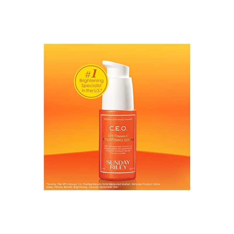 Sunday Riley C.E.O. 15 Vitamin C Brightening Serum, 1.7 fl.
