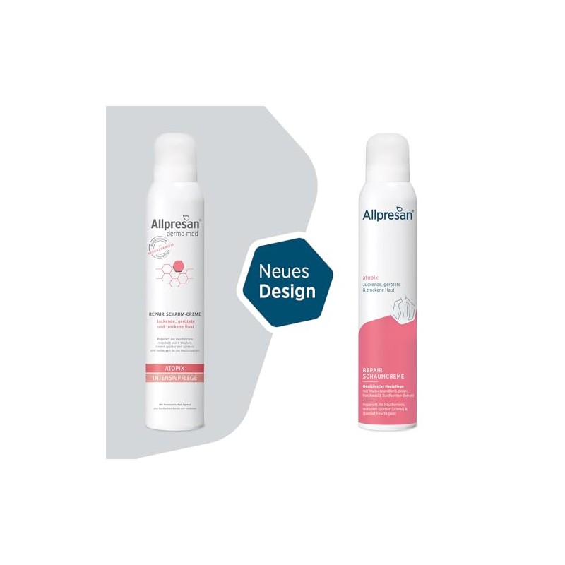 Allpresan Derma med Atopix Intensive Care Foam Cream, 200 ml