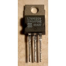 SGS L78M12CV 78M12 Voltage Regulator - NOS