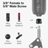 8Pcs Mic Thread Adapter Kit 5/8 to 3/8 Mic Screw