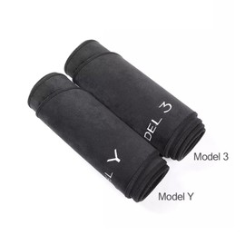 Non-Slip Flannel Dashboard Cover for Model 3/Y (2017-2023) - Interior Accessories, UV Protection, Heat Insulation, Center Console Sunshade Pad