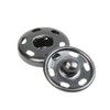 Cotowin Sew-On Snaps,Gunmetal Press Buttons,Pack of 10, 5/8" / 15mm