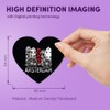 1x Heart MDF Magnet 6cm - Amsterdam Netherlands Holland Travel