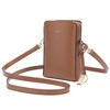 Anglit Smartphone & Passport Holder, Vertical Mini Pochette with Key