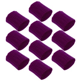 Beavorty 10 Rolls Carpet Embroidery Yarn Weaving Yarn Colorful Yarn Bundles Cut Rug Yarn Lori Holt Chunky Thread Latch Hook Yarn Precut Crafts Acrylic Sewing Thread Child Purple to Weave
