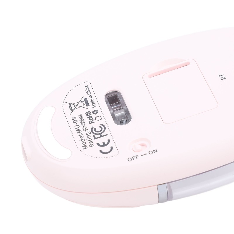Bluetooth Wireless Mouse Dual Mode 2.4G Transparent PC Ergonomic Office