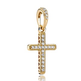 Annmors 925 Sterling Silver Bead Charms for European Bracelets and Necklaces, Flowers, Graduation Mom Beads with 5A Cubic Zirconia, Christmas, Valentine's Day, Mother's Day, Gift Tag for Women and