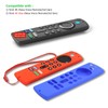 Pinowu Firestick Remote Covers (3pcs) Compatible with Alexa Voice Remote