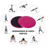 Sliders discos deslizantes para ejercios de abdomen discos para ejercitar