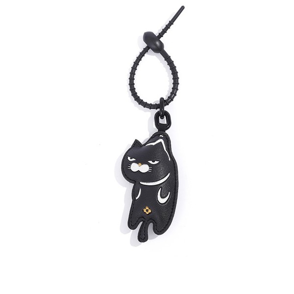 HEINexoria Cool Black Series Grumpy Cat Bag Charm - Quirky