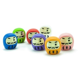 Iwako Japanese Daruma Eraser Set (38319)