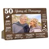 50th Wedding Anniversary Picture Frame, 50 Years Of Marriage Gifts