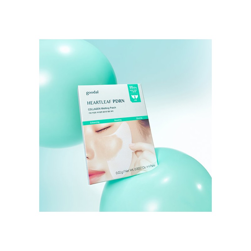 Club Clio [4 Patches] Goodal Houttuynia Cordata PDRN Collagen Melting