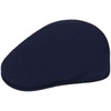 Kangol Wool 504 - Dark Blue/L Dark Blue, Large