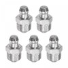 uxcell 201 Stainless Steel Straight Grease Fitting M10 x 1mm