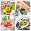 2pcs Heavy Duty Stainless Steel Slop Basket Filter Trap, 4.5"