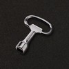 VGOL 5pcs Electrical Cabinet Key Zinc Alloy Square Socket Utility