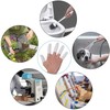 Cuttte (Approx. 330 PCS Latex Finger Cots, Medium Finger Gloves