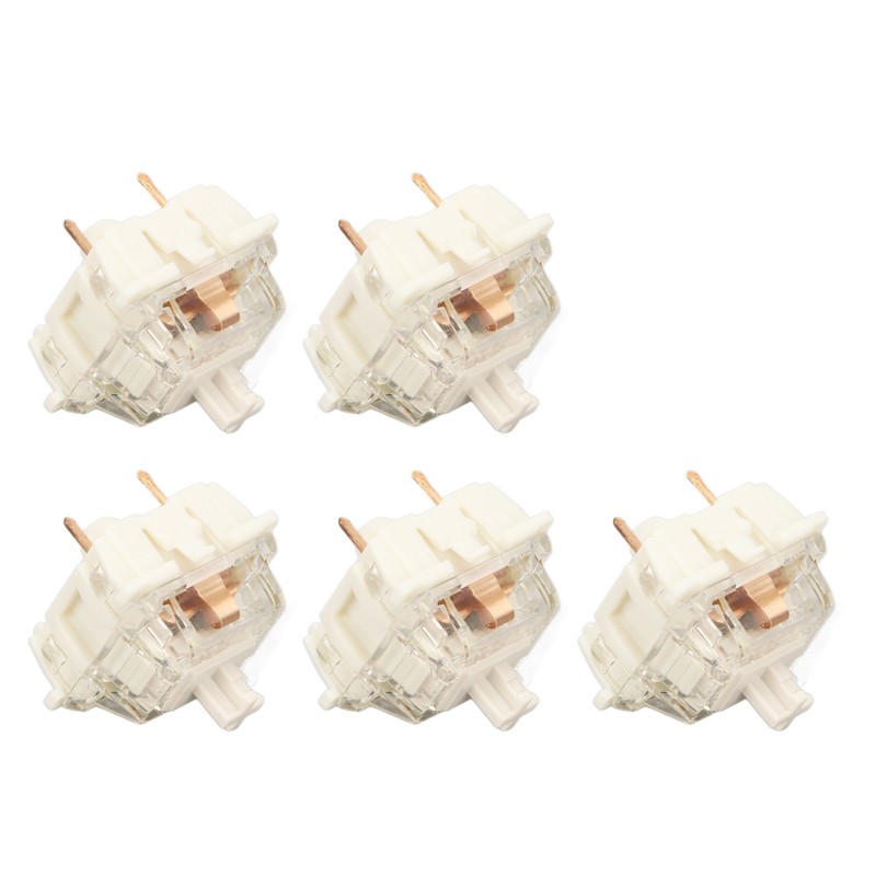 45Pcs Mechanical Keyboard Switches Waterproof Backlight Silent Linear Mechanical Key