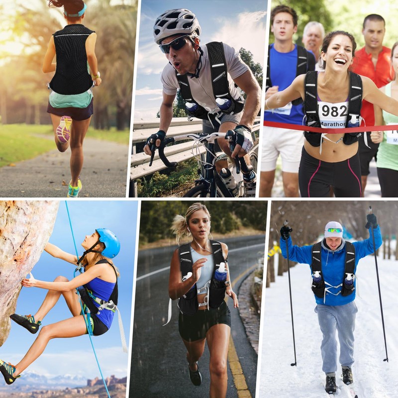 Running Vest for Men and Women, Hydration Vest Running with