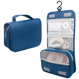 KONWEDA Ostomy Colostomy Travel Bag, Hanging Organizer Bag for Ostomy Supplies