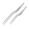 Alipis 2sets Multi-use Fish Bone Tweezers Metal Kitchen Accessory for