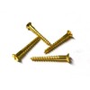 Pack of 100 Mini Wood Screws DIN 97 (Countersunk Head