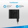 XLayer International Travel Adapter Worldwide Universal USA UK England Australia