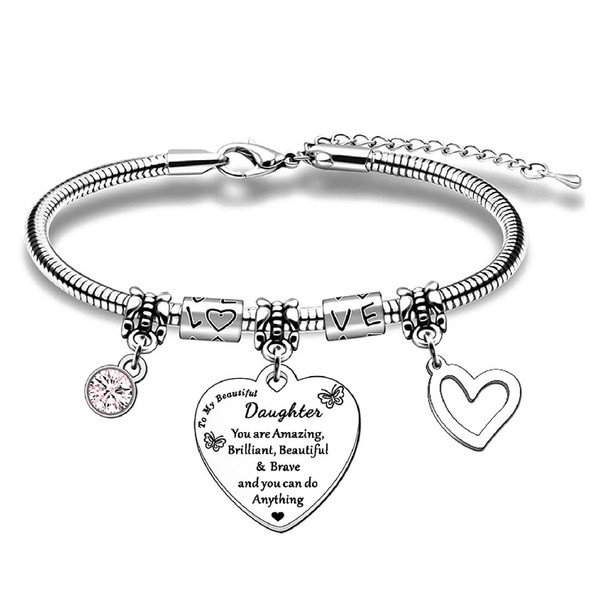 ZXUSHE Bracelets for children, bracelets for women, girls' bracelets, children's bracelets, suitable for girls, girlfriends and children's birthday gifts