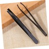 FOMIYES 4pcs Eyebrow Shaping Tool Stainless Steel Eyebrow Clips Tweezers