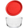 Pyrex 1-cup Storage Containers (Pack of 6) - Total 12-Piece
