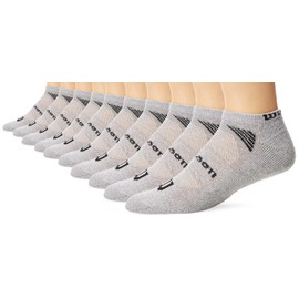 Wilson Tines para Hombre, Tejido Afelpado, Talla Única, Modelo B7614, Contenido: 1 Paquete con 10 Pares de Tines para Caballero, Multicolor, 29 Amplio