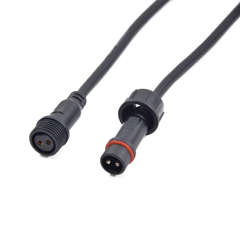WESIRI 5Pairs 2pin Black Electrical Connector LED Connector for LED