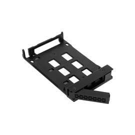 Frame for 2.5 inch (6.4 cm) SATA/SAS SSD/HDD IN 1 x 5.25 Inches (13.3 cm) – Icy Dock Expresscage black black Extratray für MB324