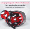 Casco Protección Niños Rodilleras Muñequeras Coderas Kit
