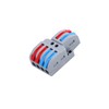 NineLeaf 10PCS Wire Connectors, 2 in 4 Out Lever Wire
