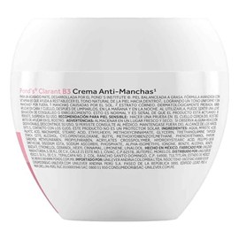 Crema Facial Pond's Antimanchas Clarant B3 200 g