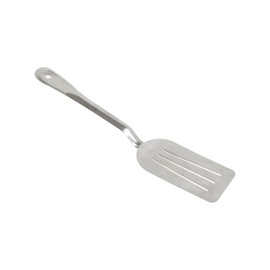TrueCraftware- 6" Slotted Pancake Turner Stainless Steel- Griddle Scraper Pancake Flipper Hamburger Turner for Outdoor Barbecue Turners Tools Food Service Restaurants