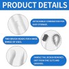 FDCGAS Kitchen Brushes – 2 Pieces 2 in 1 Crevice
