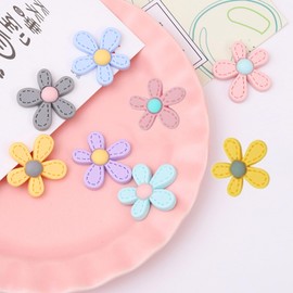 Flower Charms, 20 PCS Flower for Croc Charms PVC Shoe Charms for Crocs, Waterproof Shoe Charms, Bracelet Wristband Accessories, Birthday, Party, Gifts for Teens