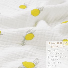 Sliemushroom Gauze Handkerchief, Baby Gauze Handkerchief, Bib, 100% Cotton, 4-ply Gauze, Set of 6, 9.8 x 9.8 inches (25 x 25 cm), Thin, Quick Drying, For Babies, Newborns, Girls, Boys, Nursery