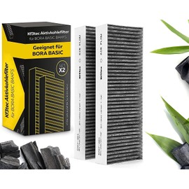 Kf3tec Air Filter, BAKFS, 2 Activated Carbon Filters for BIU/BHU/BFIU, Pleasant Smell, Allergy-free, Simplicity, 34x12.3x4.2 cm, 0.74 kg