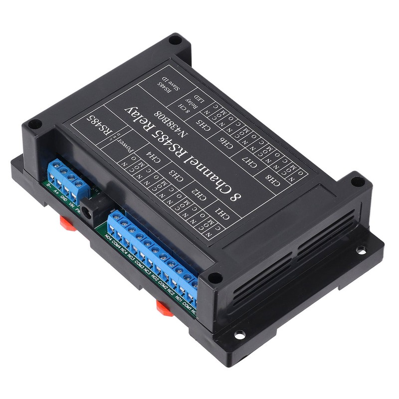 Relay Module 8 Channel RS485 RTU Remote Control Switch DC