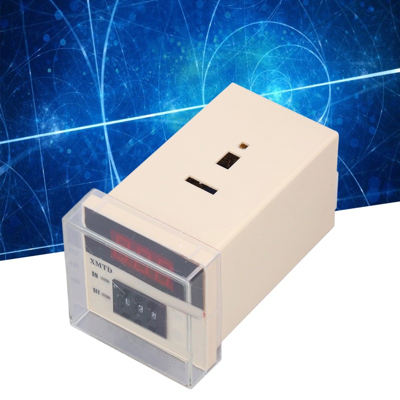 AC E Type Adjustable Temperature Controller LCD Digital Thermostat 0‑399℃
